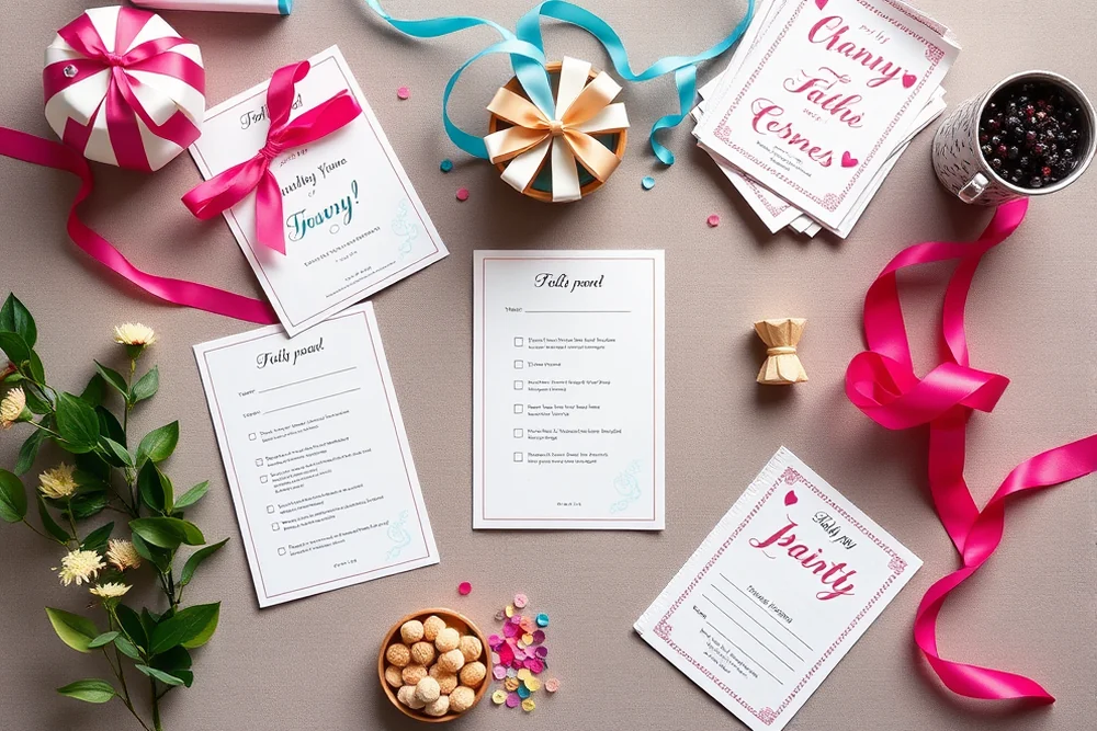 adult party games planning checklists & timelines — Adult Party Games Planning Checklists & Timelines (the finished result)
