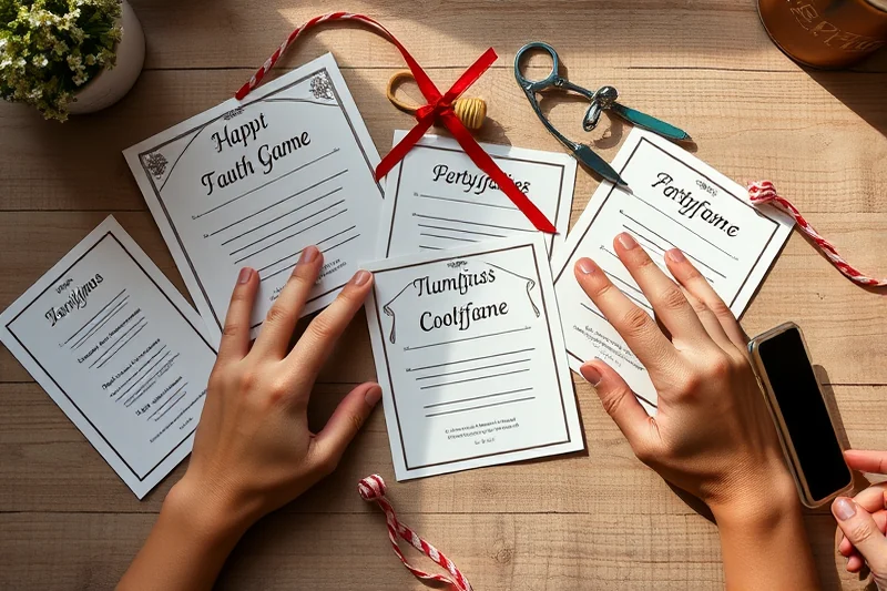 diy budget adult party games — Diy Budget Adult Party Games (the finished result)
