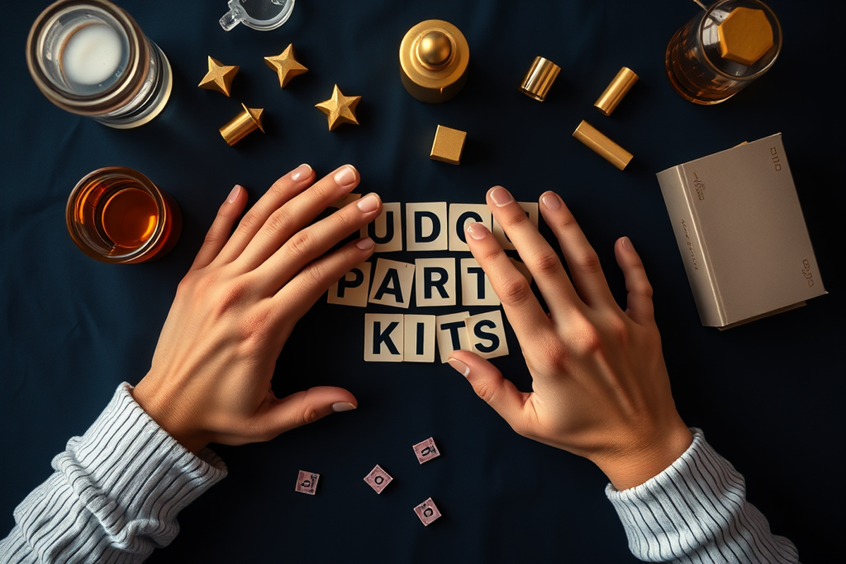 affordable budget adult party games — Affordable Budget Adult Party Games (the finished result)