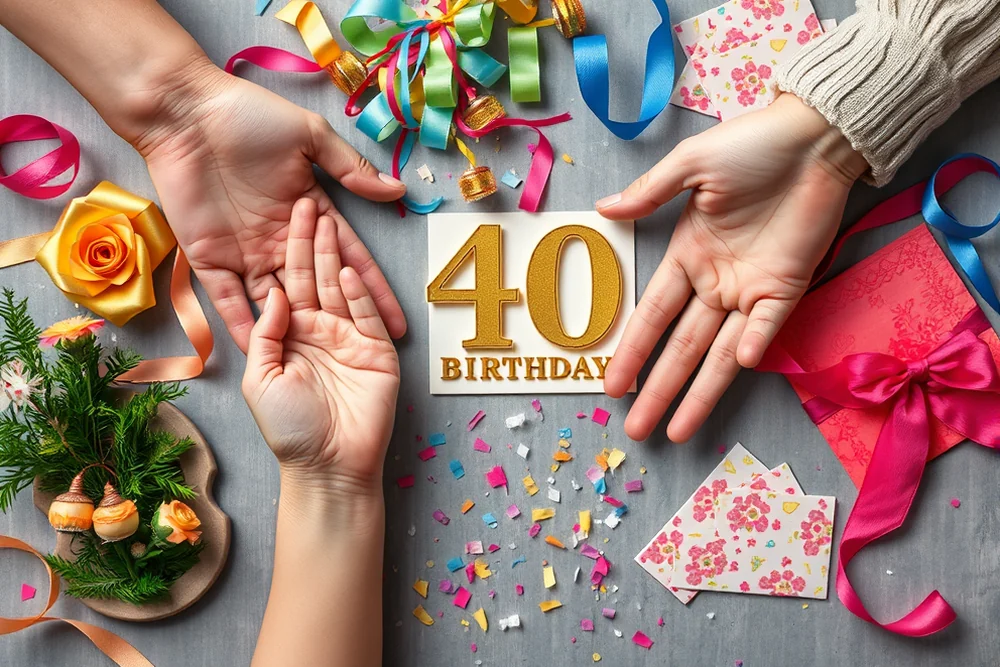 budget 40th birthday party games — Budget 40th Birthday Party Games (the finished result)
