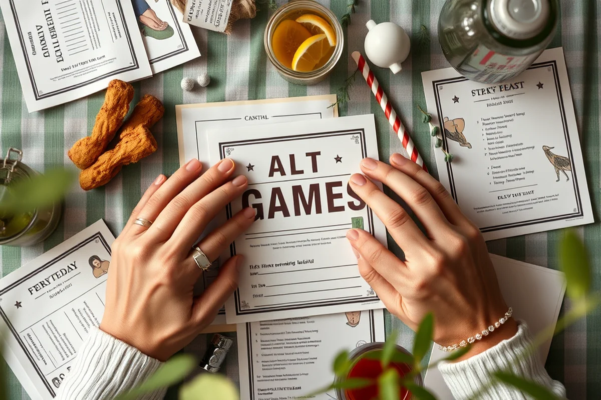 adult party games food drinks printable — Adult Party Games Food Drinks Printable (the finished result)