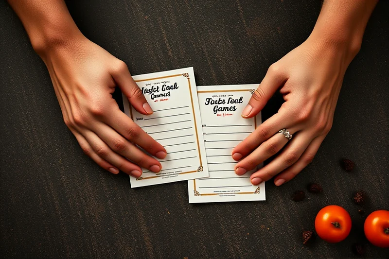 adult party games food printable — Adult Party Games Food Printable (the finished result)