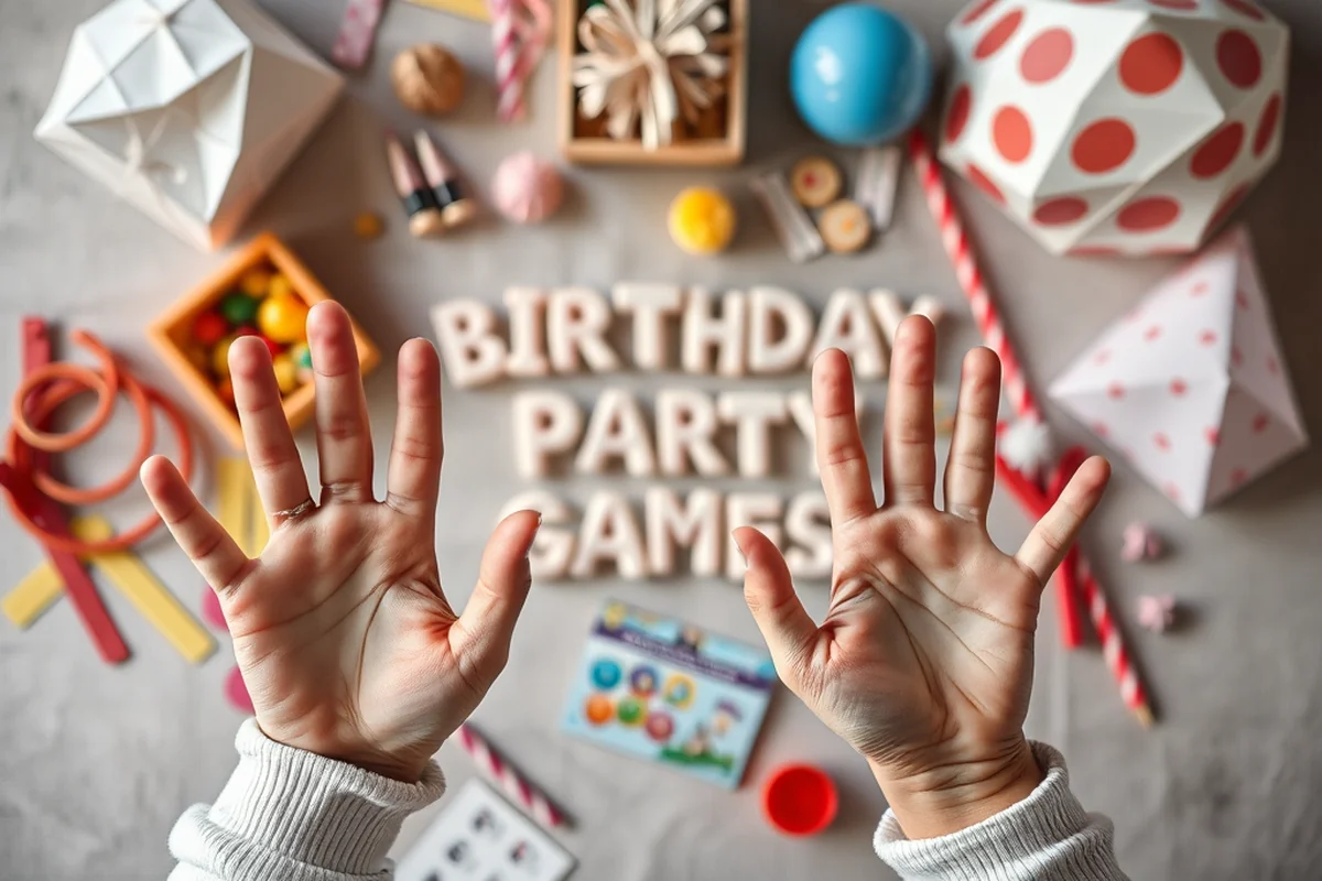 birthday party games for kids — Birthday Party Games For Kids (the finished result)