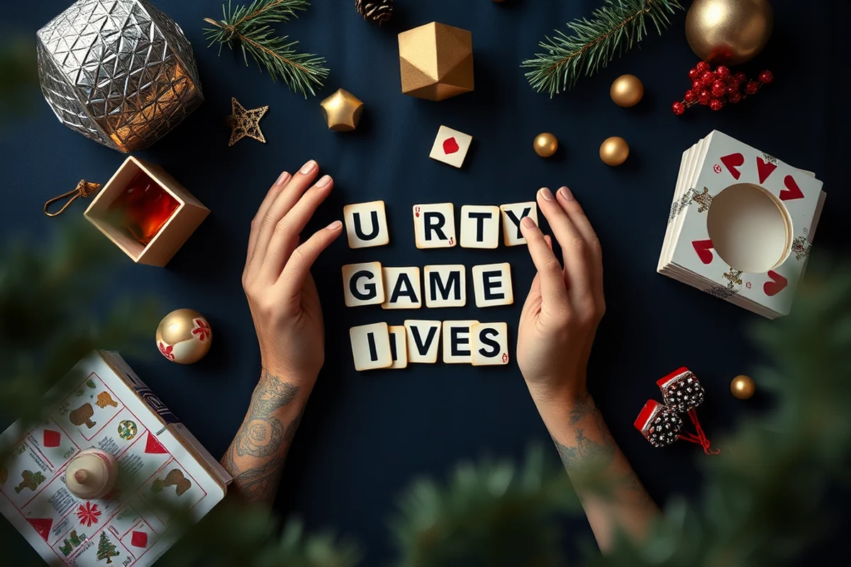 christmas party game ideas — Christmas Party Game Ideas (the finished result)