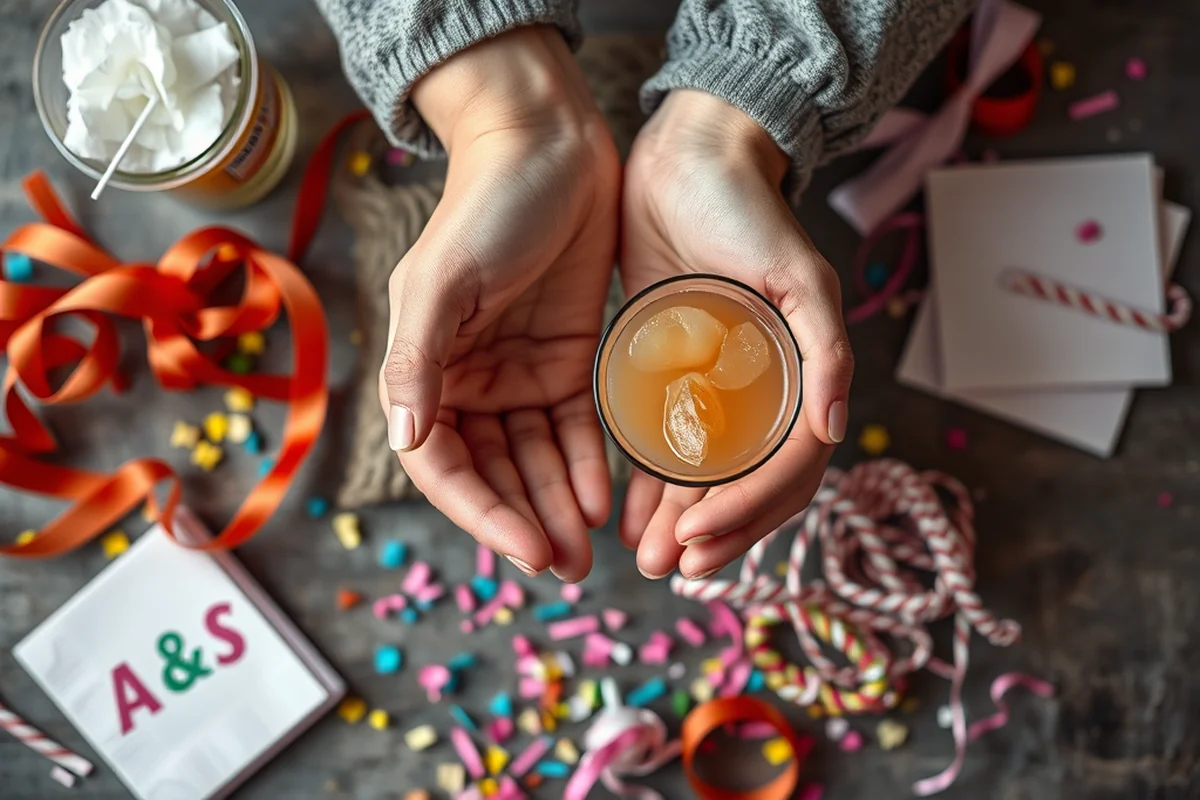 easy adult party games drinks — Easy Adult Party Games Drinks (the finished result)