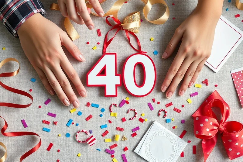 40th birthday party games explained — 40th Birthday Party Games Explained (the finished result)