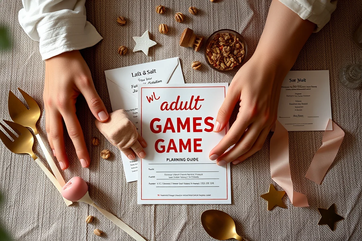 adult party games planning guide — Adult Party Games Planning Guide (the finished result)