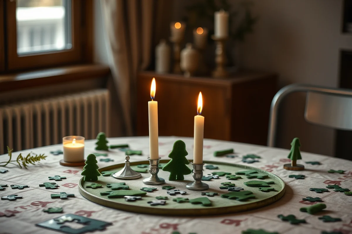green felt games and puzzles — Green Felt Games And Puzzles (step by step)